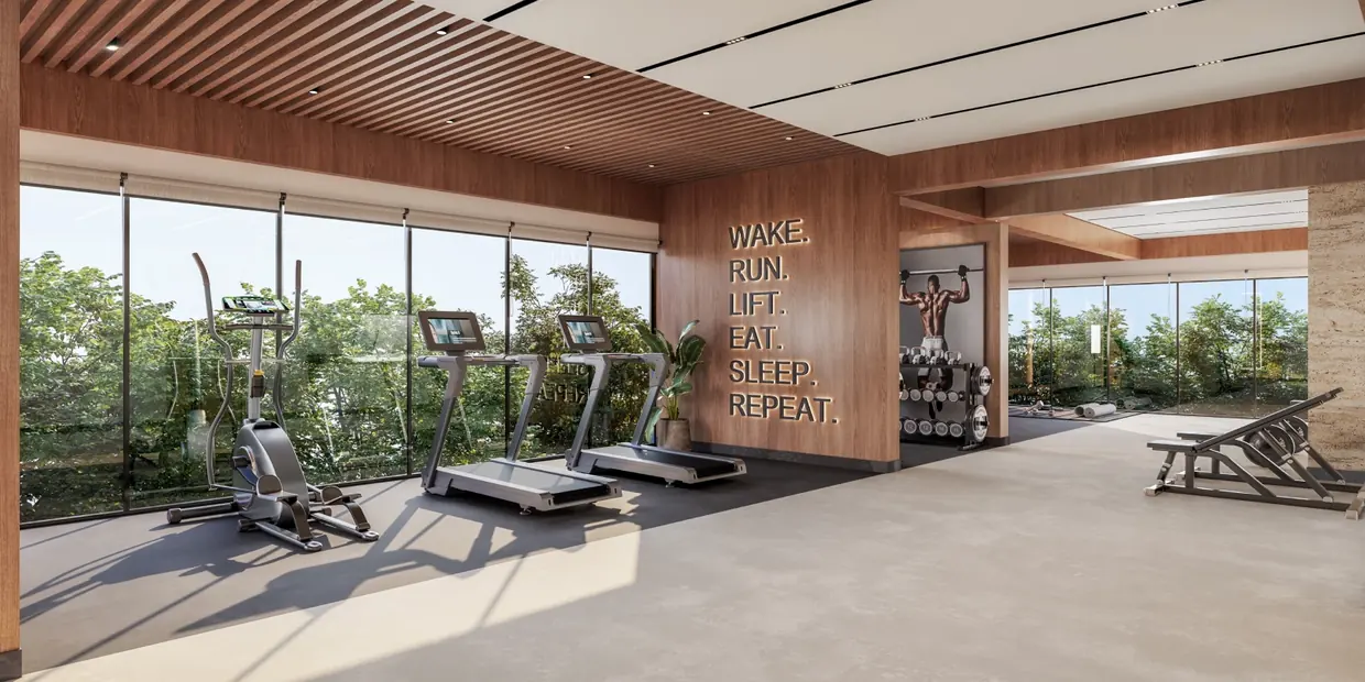 Fitness centre — Wake, Run, Lift, Eat, Sleep, Repeat